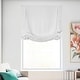 preview thumbnail 18 of 36, CHICOLOGY Cordless Roman Shades, Relaxed Window Blinds 23"W X 64"H - White (Tulip)
