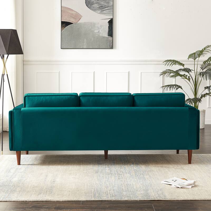 Lavinia Mid Century Modern Style Sofa Couch for Living Room - 33" x 88" x 34"