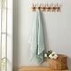 preview thumbnail 176 of 197, Linery & Co. Cotton Diamond Waffle Texture Bath Towels Bath Sheet (Pack of 2) - Pastel Blue
