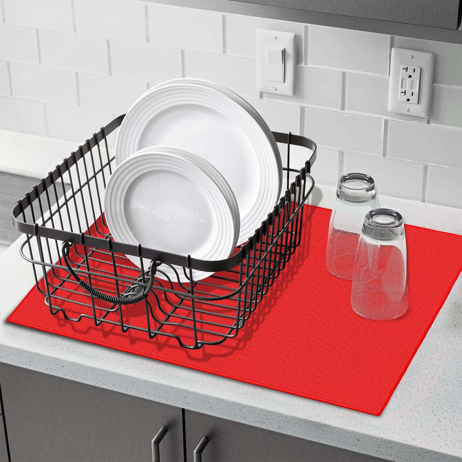 Dish Drying Mat Large