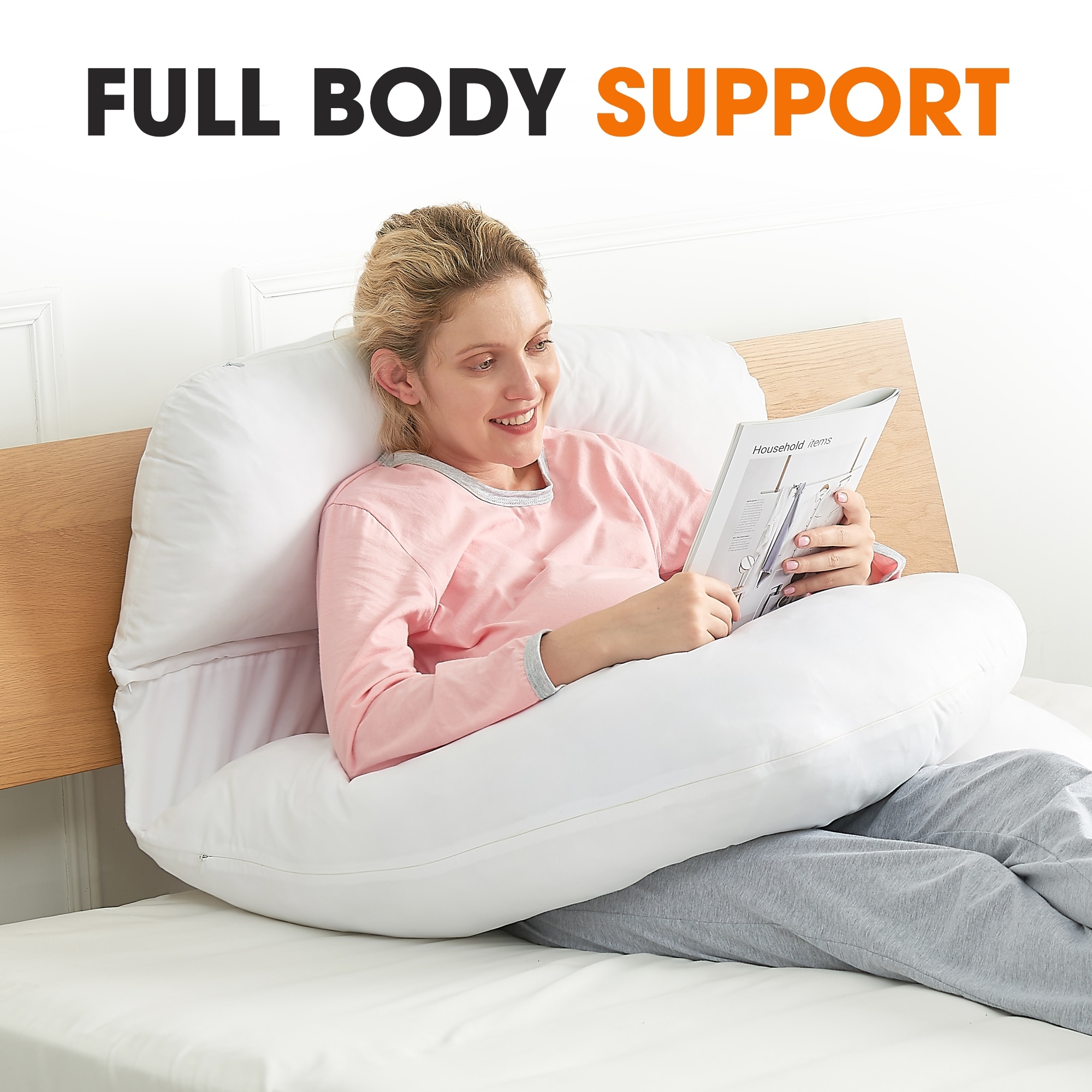 U shaped body pillow bed bath and beyond on sale