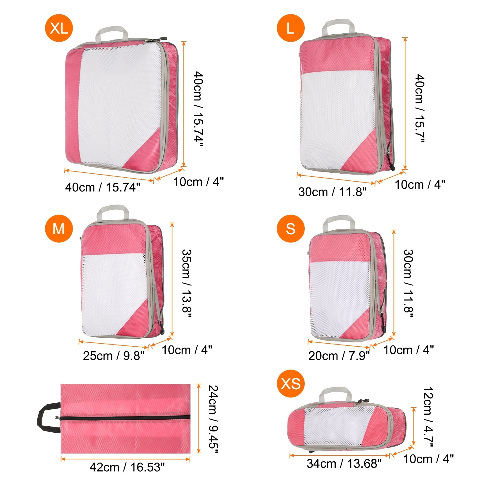 Compression Packing Cube for Suitcases Lightweight Luggage Organizers Bag Travel Compression Bags for Carry on Suitcases