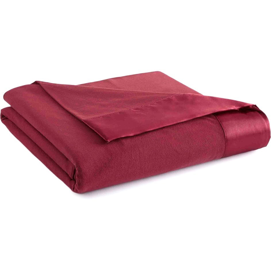 Micro Flannel All Seasons Year Round Full queen Sheet Blanket In Ivory