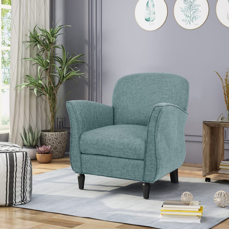 Swainson Traditional Tweed Armchair by Christopher Knight Home