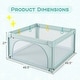 preview thumbnail 40 of 39, Costway Baby Playpen Infant Large Safety Play Center Yard w/ 50 Ocean - See Details