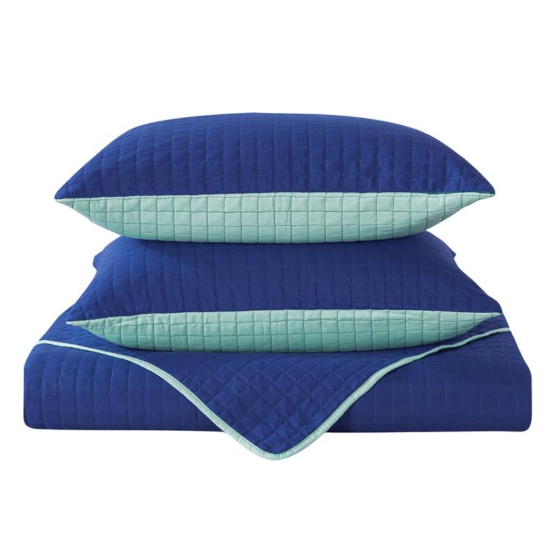 3-piece Reversible Bedspread Set