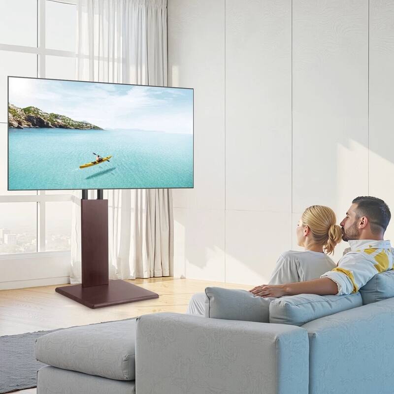 Universal TV Stand Swivel Holds Up to 99 lbs for 32-70 Inch Screens - 52 inches