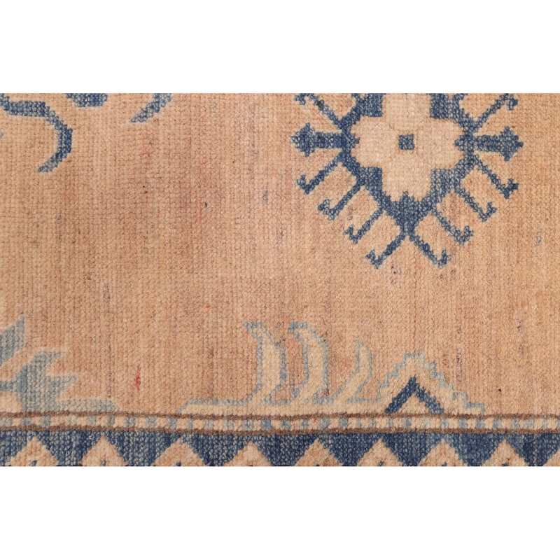 ECARPETGALLERY Hand-knotted Finest Ghazni Tan Wool Rug - 9'4 x 13'8