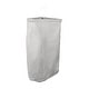 preview thumbnail 9 of 27, Household Essentials Door Hanging Laundry Bag with Loop Handle Grey