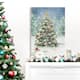 Cardinals and Christmas-Premium Gallery Wrapped Canvas - Ready to Hang
