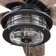 preview thumbnail 9 of 8, 52" Honeywell Foxhaven Indoor/Outdoor Farmhouse Ceiling Fan, Matte Black