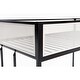 preview thumbnail 25 of 26, Bunk Bed Black with White Mesh Guard Rail