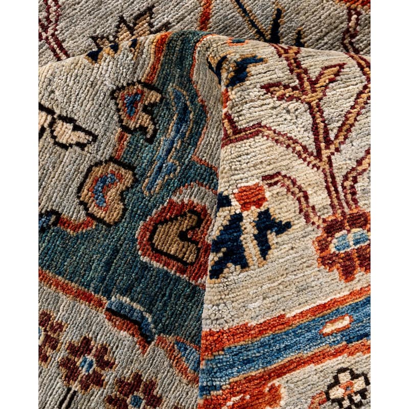 Serapi One-of-a-Kind Hand-Knotted Area Rug - Beige - 7' 11" x 9' 11"