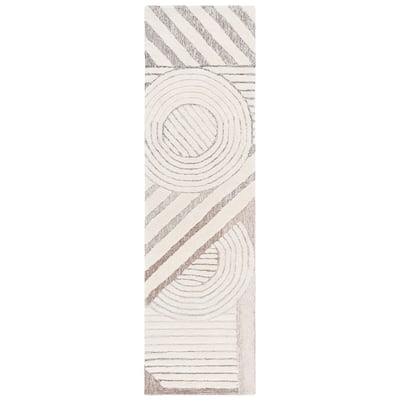 SAFAVIEH Handmade Ebony Olaug Wool Rug