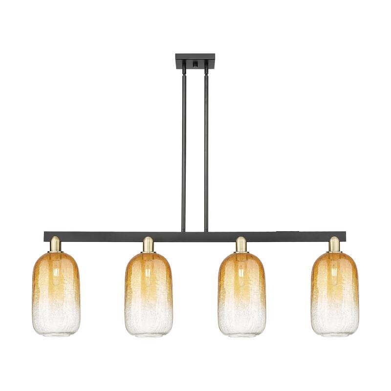 Innovations Lighting Urban Downtown - Brookhaven Cloche - 4 Light 48" Stem Hung Island Light