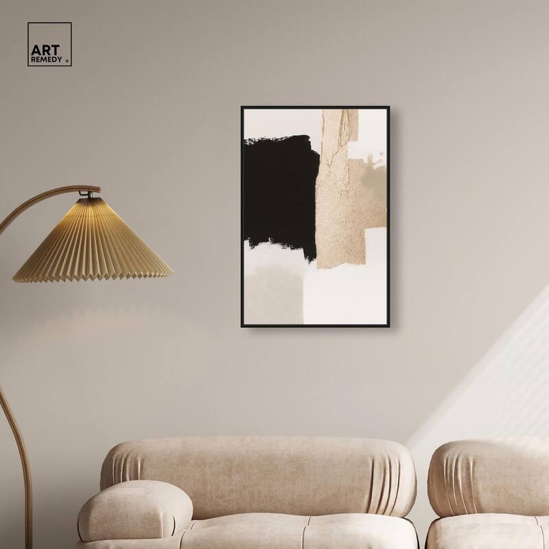 Earth and Ink II Canvas by Art Remedy