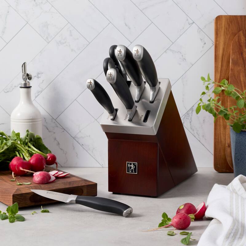 Henckels Elan 7-pc Self-Sharpening Knife Block Set