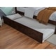 preview thumbnail 10 of 64, Nantucket Solid Wood Platform Bed with Matching Footboard & Twin Trundle