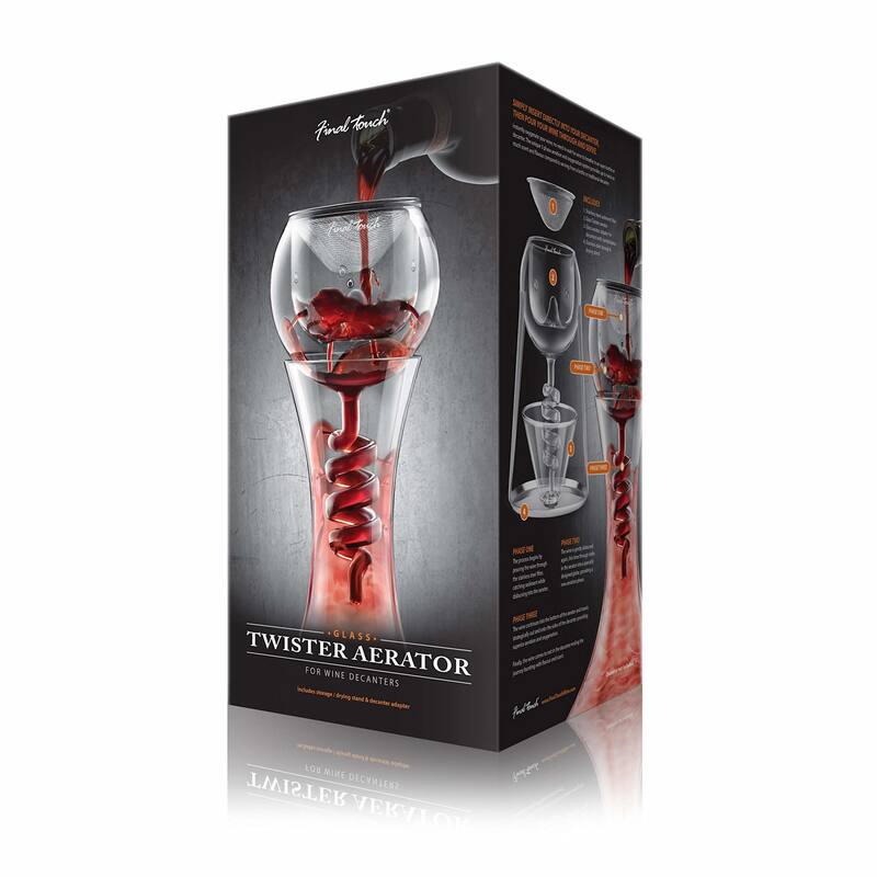 Final Touch Glass Twister Aerator