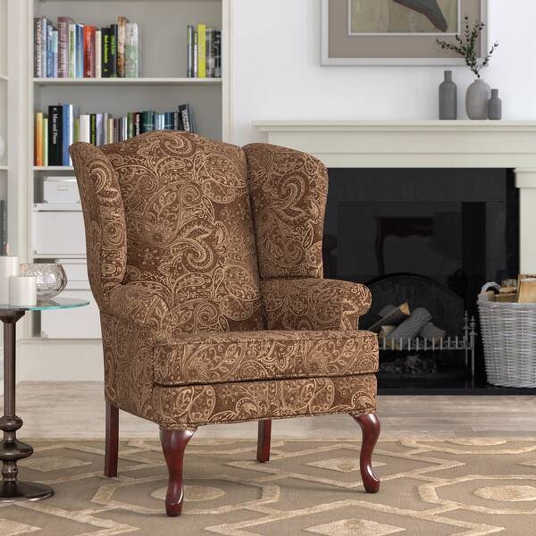 Shop Black Friday Deals On Elyse Wingback Accent Chairs By Greyson Living On Sale Overstock 9355172