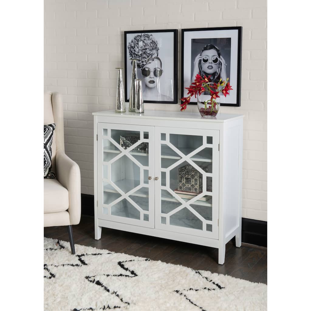 Fetti White Large Cabinet