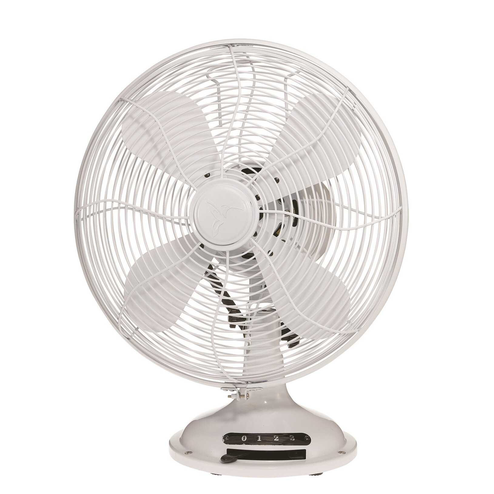 Shop 16 5 Euro Retro White Vintage Styled Table Fan Overstock