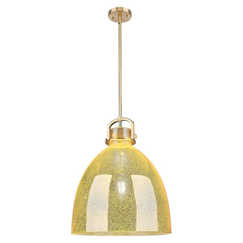 Innovations Lighting 410-1SL-G412-16ME Newton Bell 16" Wide Pendant