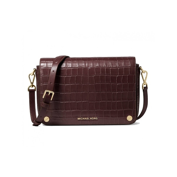 michael kors jet set crossbody maroon