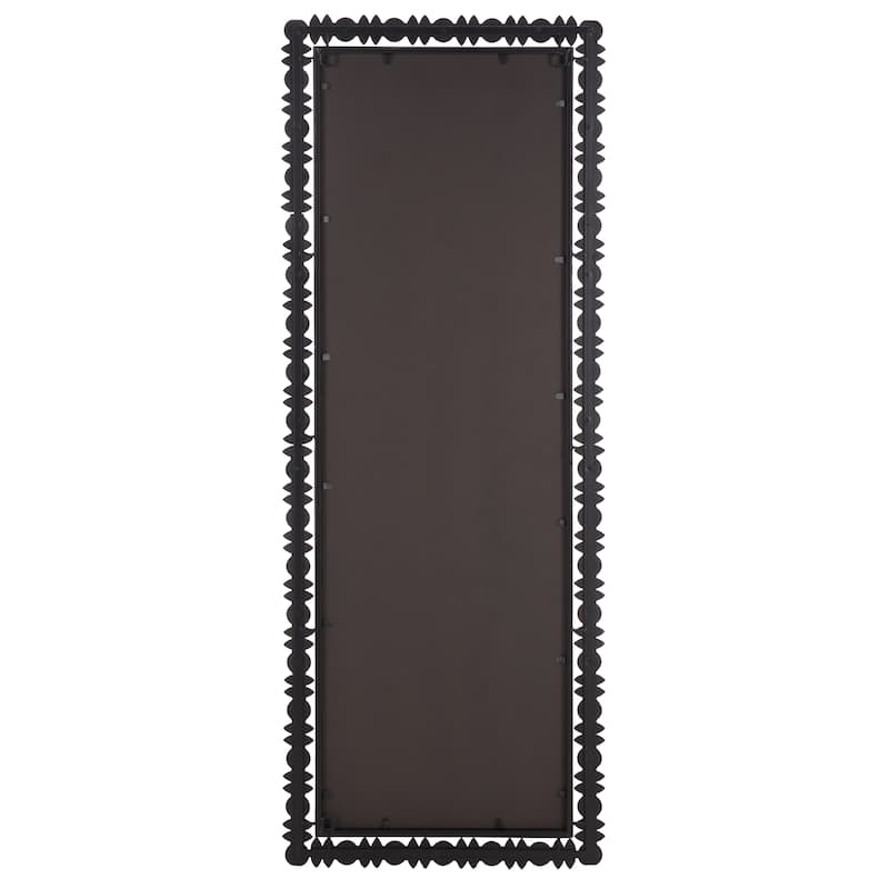 SAFAVIEH Home Azaria, 24-inch, Pinewood/Metal Full Length Mirror - 24"W x 2"D x 63"H