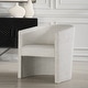 preview thumbnail 2 of 5, Uttermost Encompass White Fabric Dining Chair - 28'' H X 26.25'' W X 30.75'' D