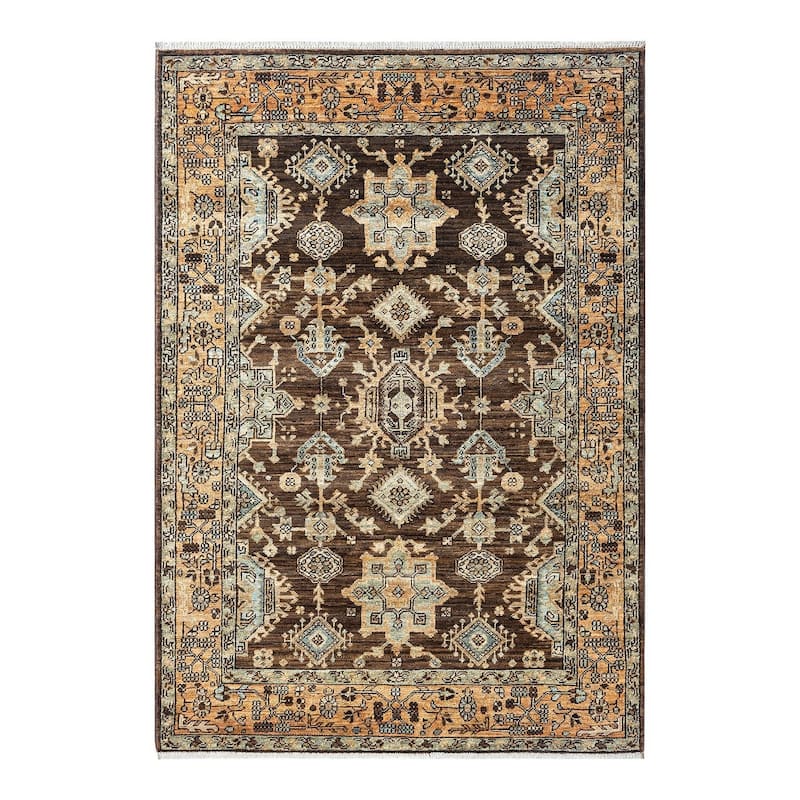Serapi, One-of-a-Kind Hand-Knotted Area Rug - 4' 0" x 5' 10"