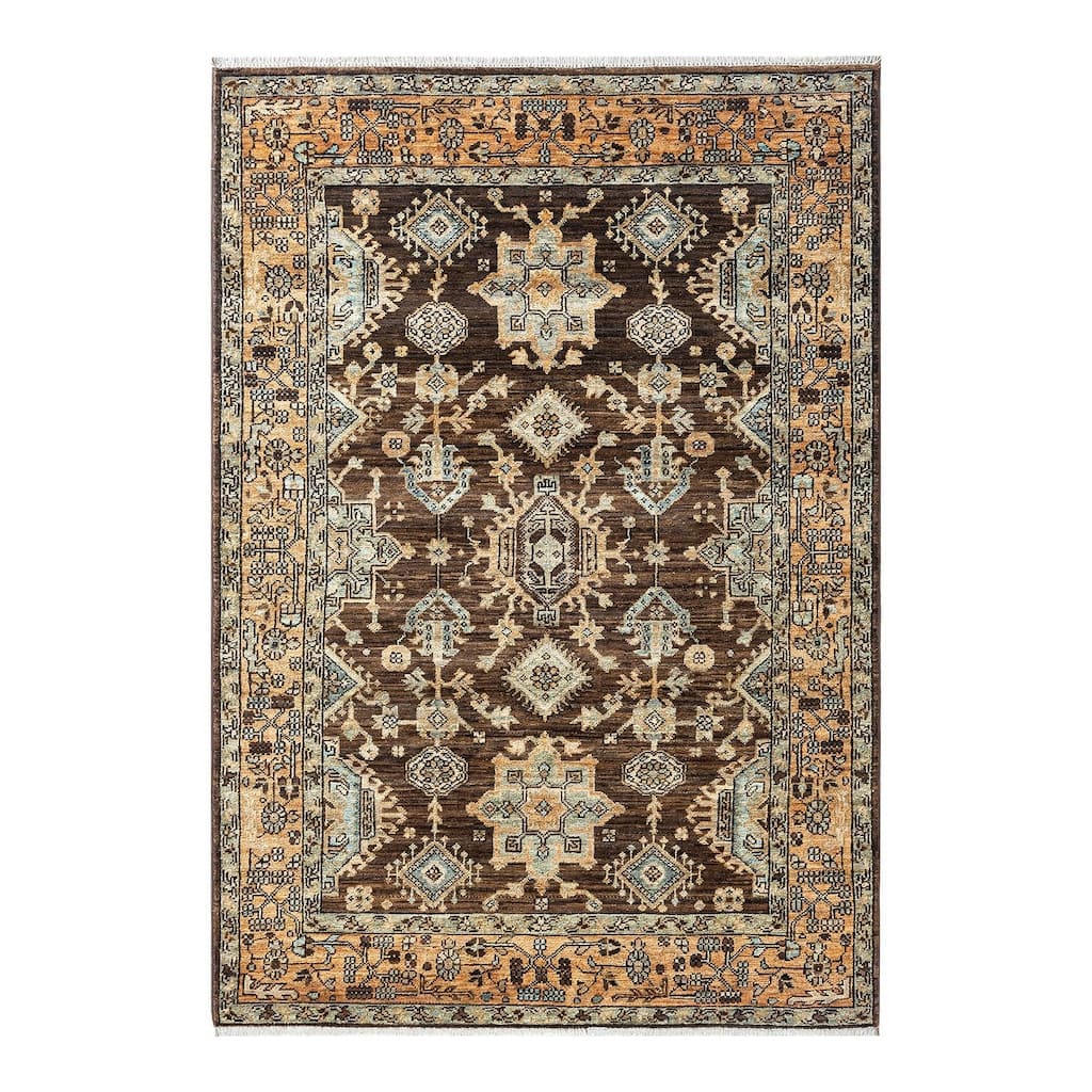 Serapi, One-of-a-Kind Hand-Knotted Area Rug - 4' 0" x 5' 10"