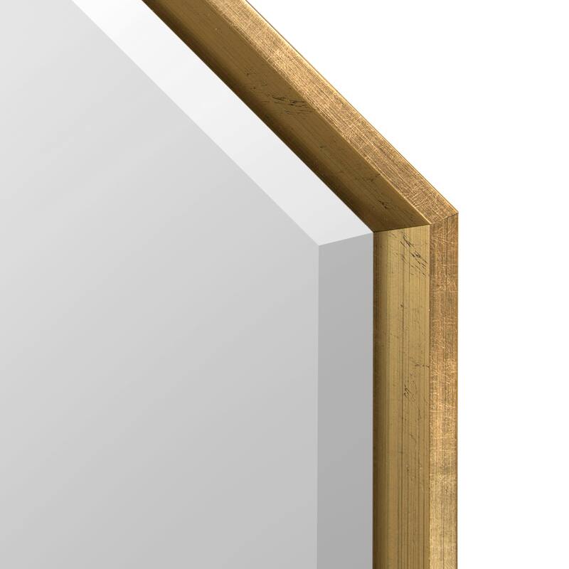 Kate and Laurel Calter Elongated Octagon Wall Mirror