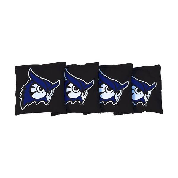 slide 2 of 3, Westfield State Black Cornhole Bags All-Weather Resin Filled