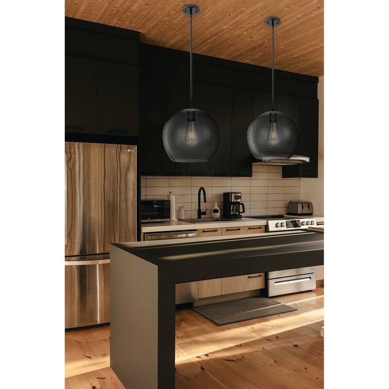 Innovations Lighting 434-1S-G124-12 Crown Point 12" Wide Pendant with