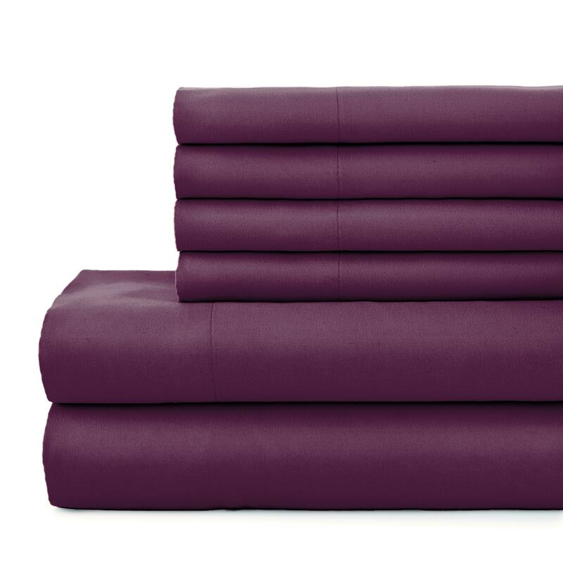 Adjustable Mattress Split King Ultra-Soft 7-piece Bed Sheet Set