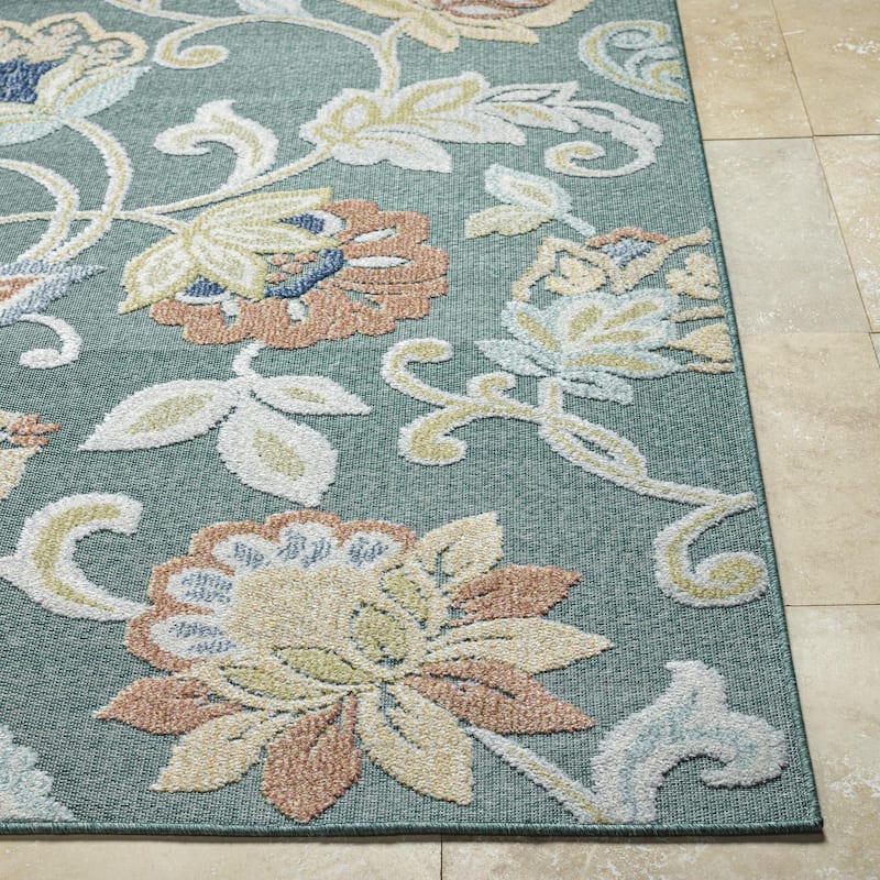 Livabliss Lakeside Coastal Nature Outdoor Area Rug