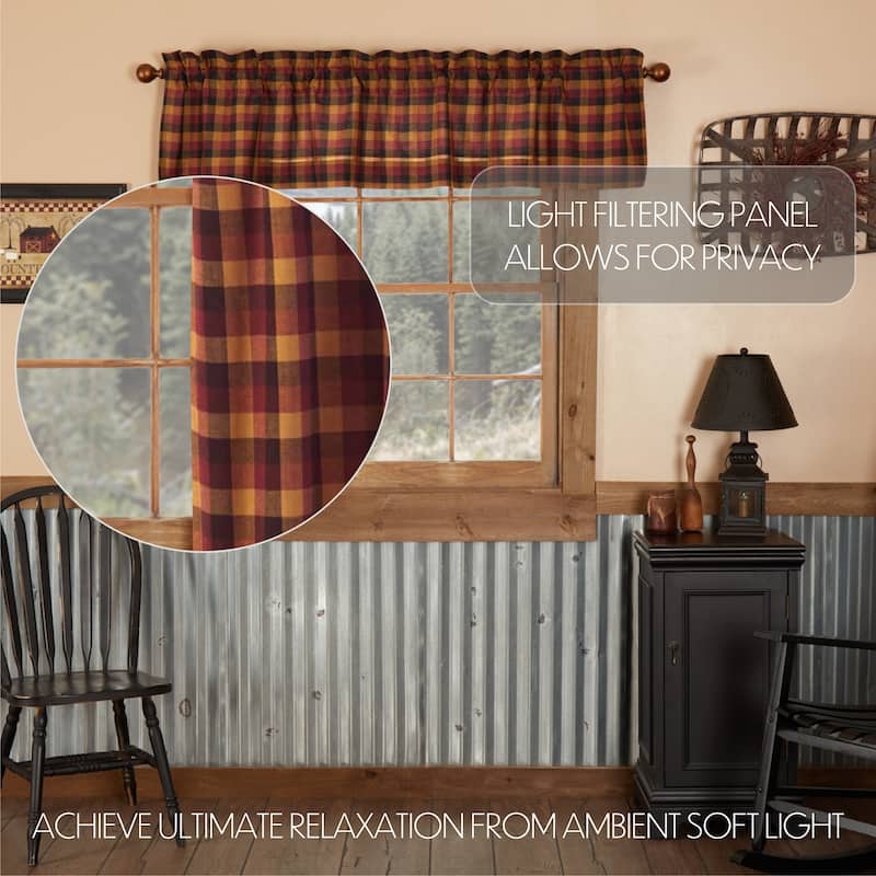 Kettle Grove Star Valance - 20x72