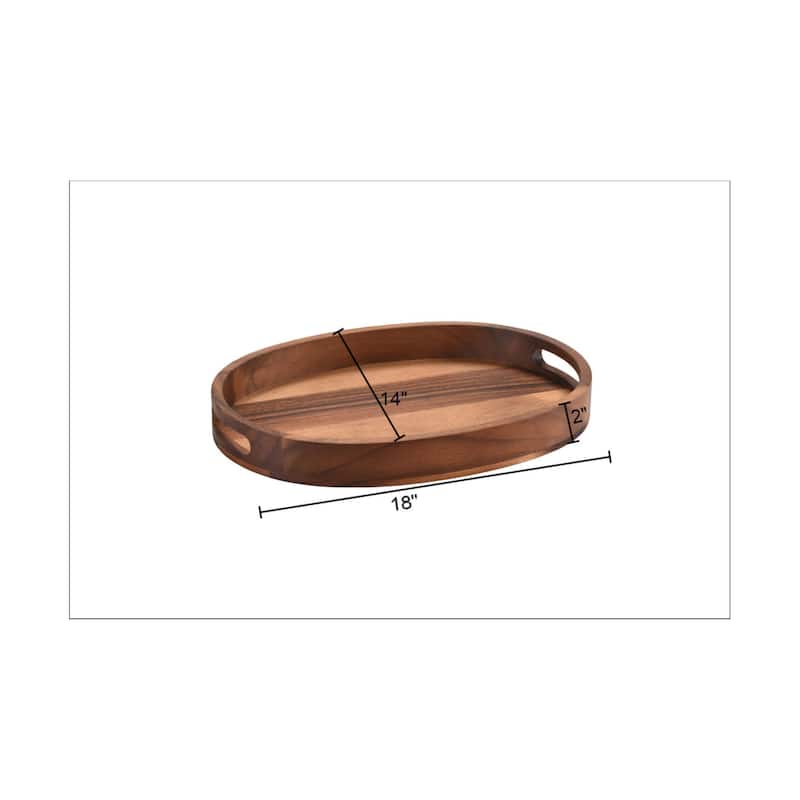 Oval Serving Tray -large