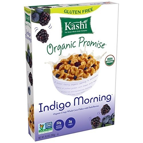 Kashi Cereal - Organic - Corn - Indigo Morning - 10.3 oz - case of 10