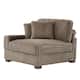 118.4"W Plush Modular Sectional Sofa with Pillows