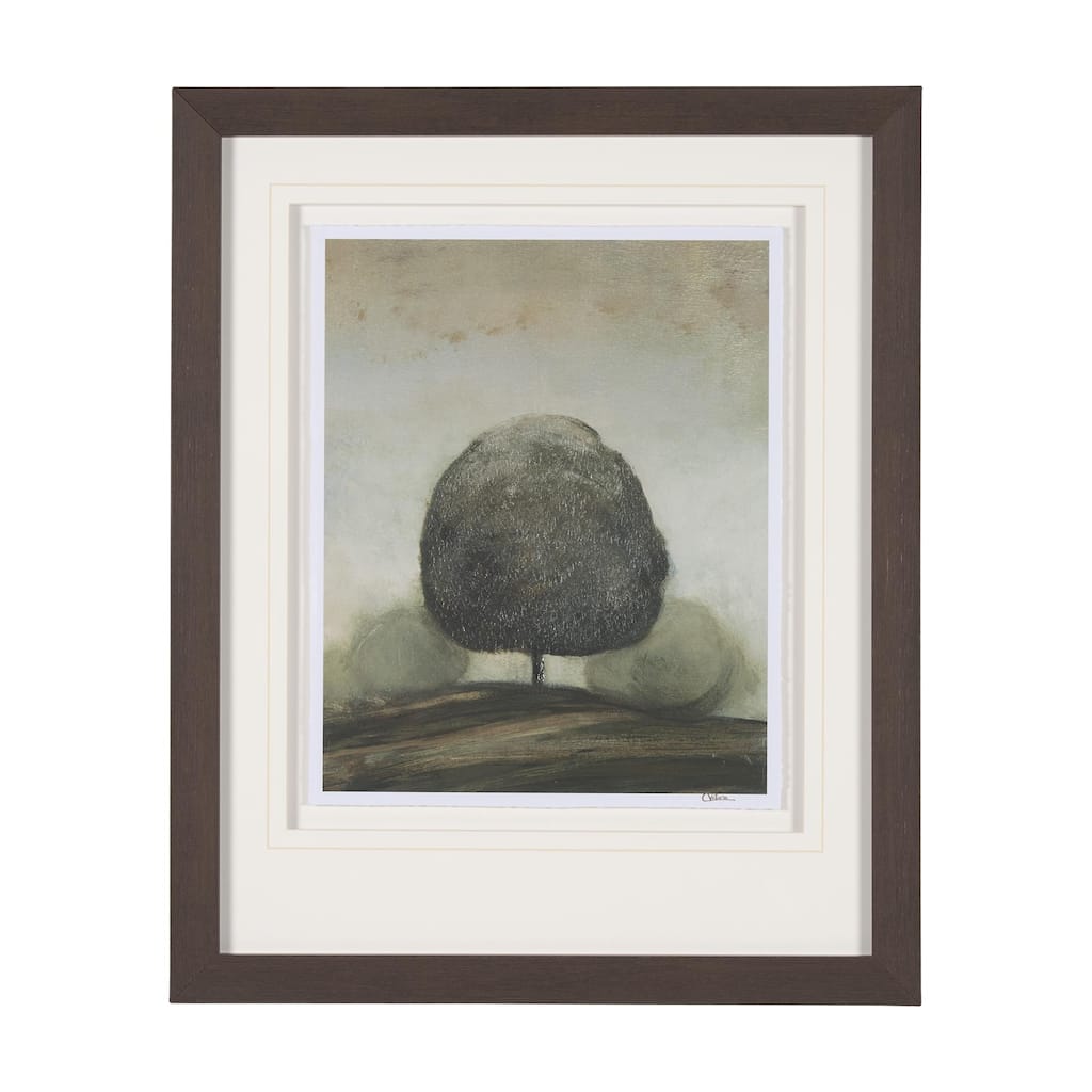 Secret Garden II by Mercana Studio a Hand Embellished Textured Framed Art Print Matted under Glass