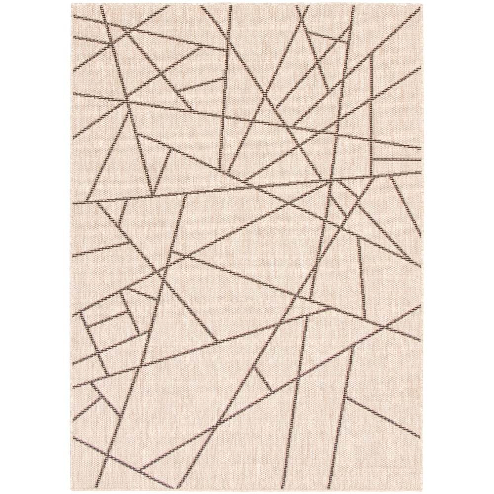 ECARPETGALLERY Sisal Abstract Indoor/ Outdoor Rug