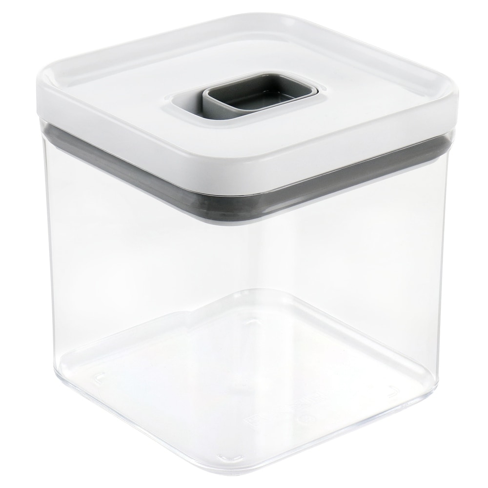 Martha Stewart MSE 2.1 L Hard Plastic Storage Container pinch top Green 716