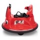 preview thumbnail 26 of 34, 12V Snail-Shaped Kids Electric Bumper Car with Remote Control, Ride On Car with LED Lights, Music, 360 Degree Rotate