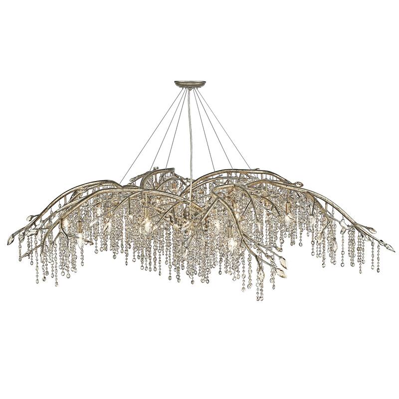 Golden Lighting Autumn Twilight Mystic Gold 24-light Chandelier