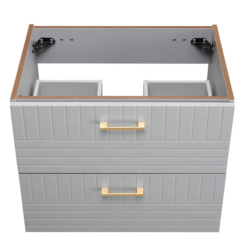 Modway Daybreak 24" Wall-Mount Bathroom Vanity Cabinet (Sink Basin Not Included)