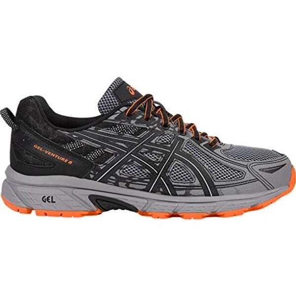 Shop Asics Mens GelVenture 6 Running Shoe, Frost Grey