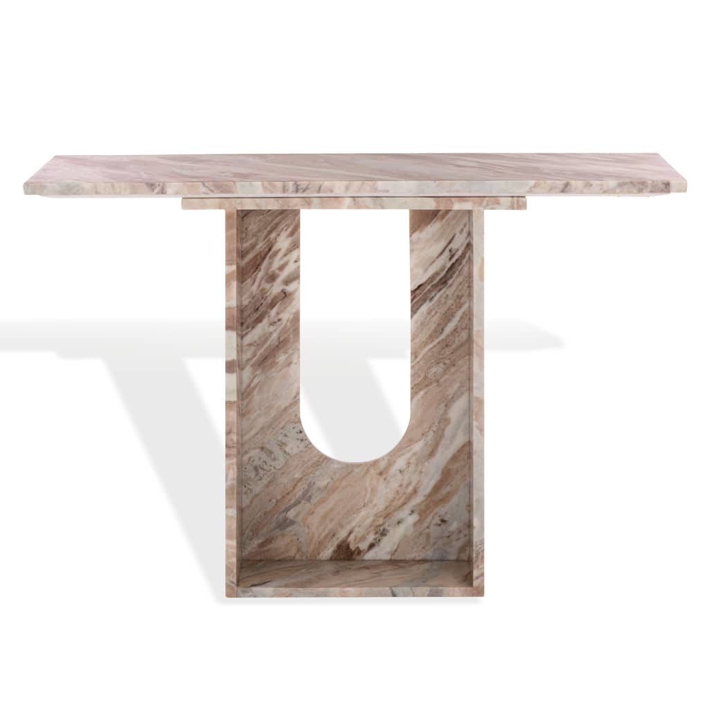 SAFAVIEH Couture Tobilyn Marble Console Table - 46"W x 16"D x 30"H