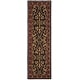 preview thumbnail 17 of 38, SAFAVIEH Heritage Krysta Hand-tufted Wool Traditional Area Rug 2'3" x 12' Runner - Black/Red - Runner